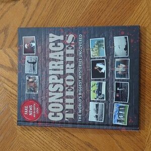 Igloo Books Conspiracy Theories Hardback Books Copyright 2018 Used.